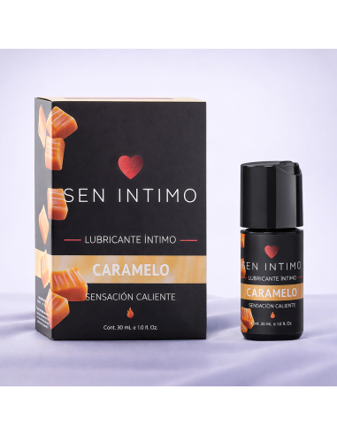 Lubricante Caliente Caramelo 30 ml Sen intimo