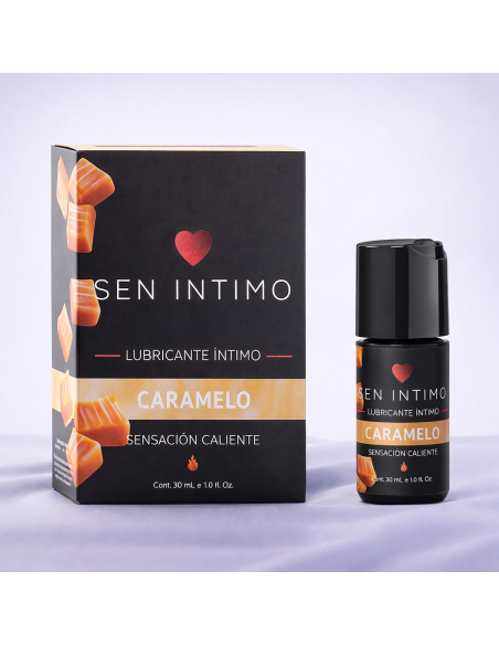 Lubricante Caliente Caramelo 30 ml Sen intimo