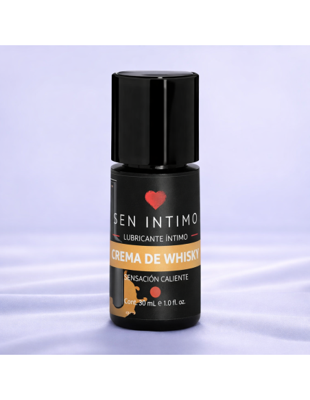 Lubricante Caliente Crema De Whisky 30 Ml Sen Intimo