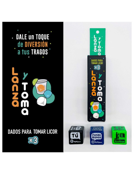 Dados lanza y toma