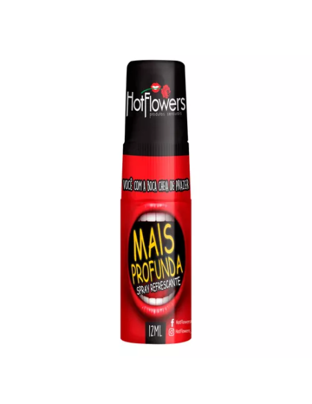 Garganta profunda - Spray hot flowers  12 ml